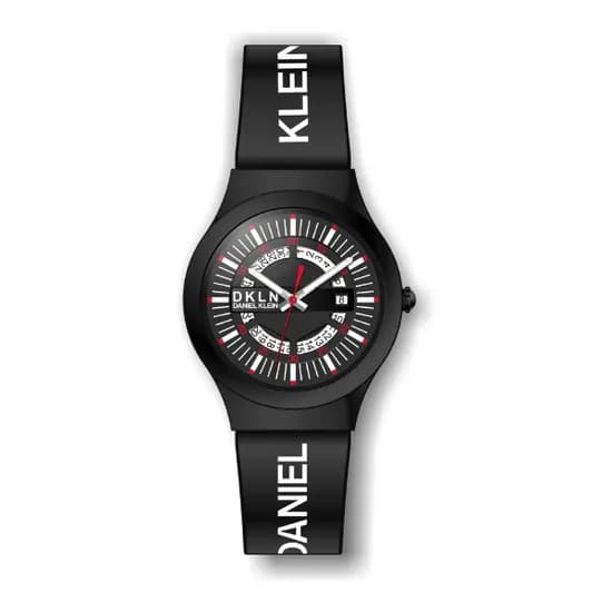 Relógio Analógico Masculino Daniel Klein DKLN DK.1.12275-3 - Preto e Branco