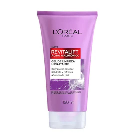 Gel de Limpieza L'Oreal Revitalif Acido Hialuronico 150ML