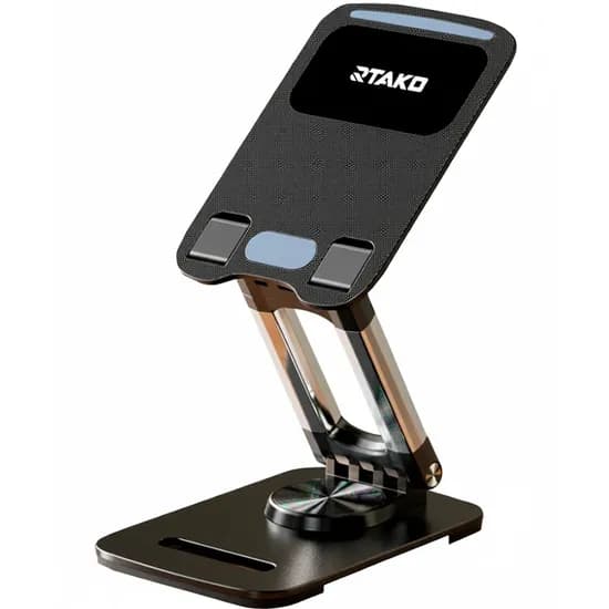Suporte Smartphone/ Tablet Rtako ZJ-P01 Rotating Stand - Black