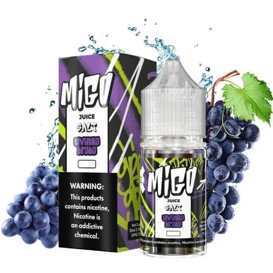 Migo 30ML Salt Uvinha Braba Ice 35MG