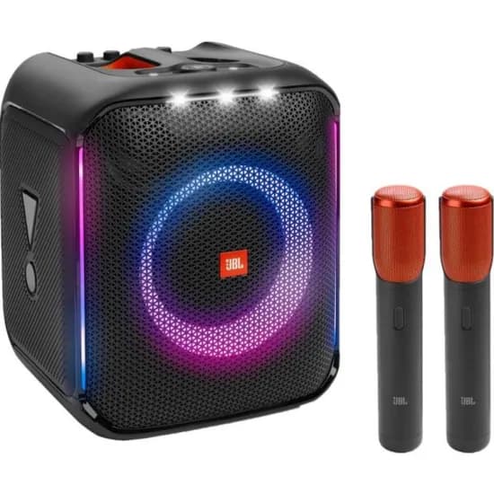 Caixa de Som JBL Partybox Encore 2 com 2 Microfones USB-C