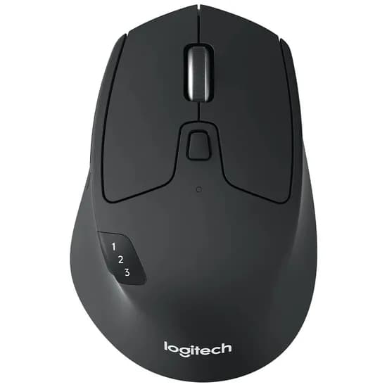 Mouse Logitech M720 Triathlon 910-004790 - Sem Fio - 1000 Dpi - 8 Botões - Preto