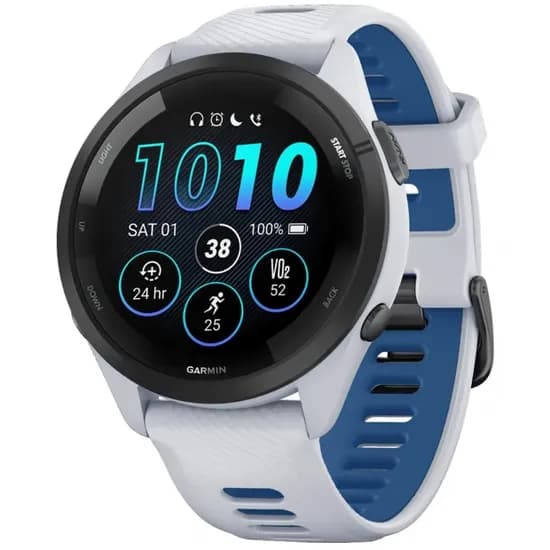 Garmin Relogio Forerunner 265 Branco/Azul 010-02810-61
