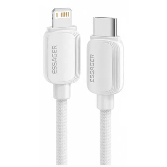 Cabo Essager EXCTL-WLA02-P USB-C A Lightning 2M - White
