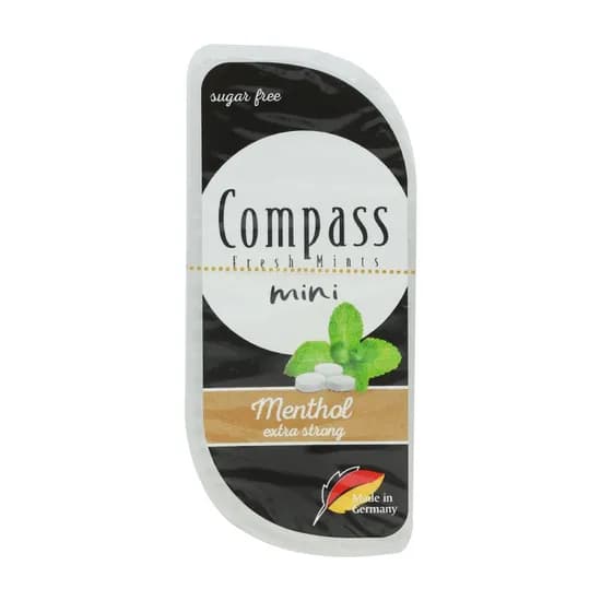 Compass Pastillas Sugar Free Menthol 7G