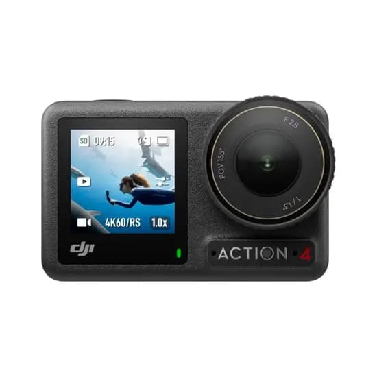Câmera de Ação Dji Osmo Action 4 Adventure Combo - Preto