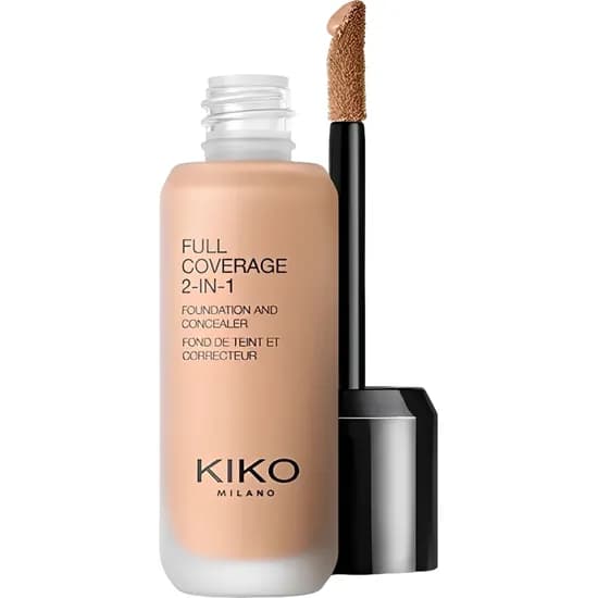 Base e Corretivo Líquido Kiko Milano Full Coverage 2 Em 1 - N37 25ML