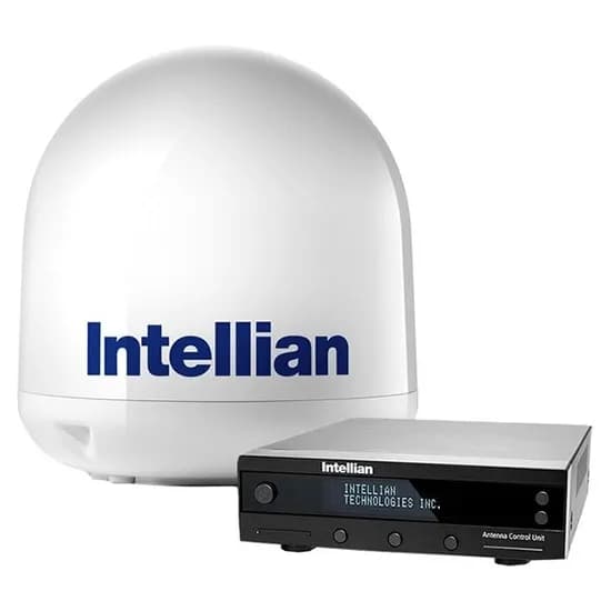 Intellian® B4-409L - i4 Satellite TV Antenna System With 19.7" Radome Antenna, Control Unit, 15M RG6