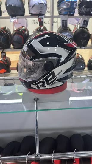 Tork Casco R8 Pro Negro-Rojo