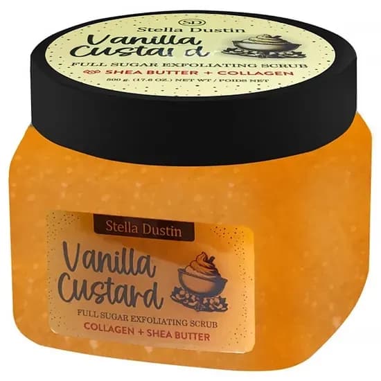Exfoliante Corporal Stella Dustin Vanilla Custard 500 G