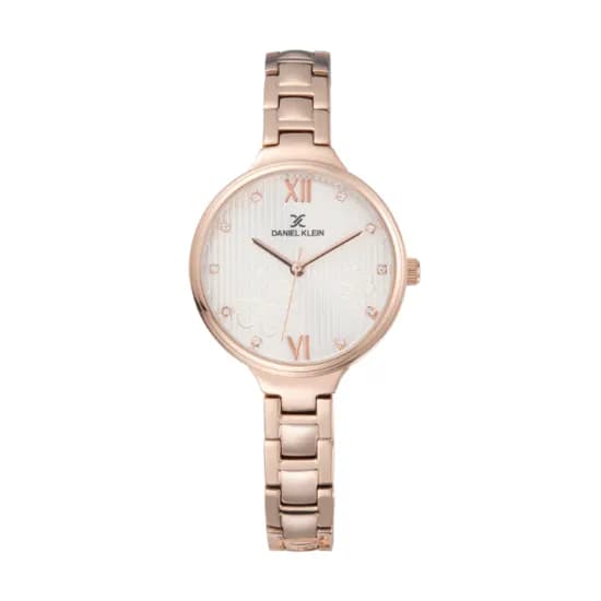 Relógio Analógico Feminino Daniel Klein Premium DK11957-2 - Rosa Ouro