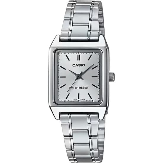 Relógio Casio LTP-V007D-7EUDF Analógico Feminino - Prata