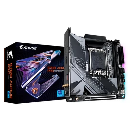 MB 1700 Gigabyte B760I Aorus Pro DDR5/ Wifi/ HDMI/ DP/ USB-C/ USB3.2