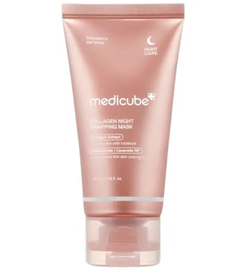 e. Medicube Collagen Night Wrapping Mask Mascara Facial 75ML