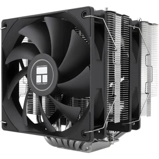 Air Cooler Cpu Thermalright Phantom Spirit 120 Se Black TL-C12B V2, Preto, 120MM, Intel 115X/ 1200/ 1700/ 1851, AMD AM4/ AM5