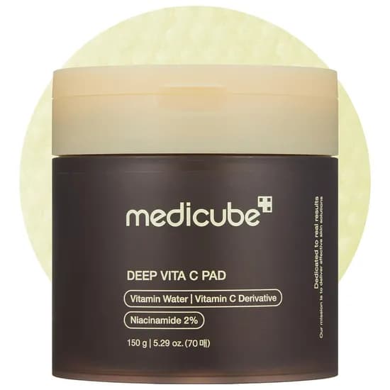 Almofada de Hidratação Facial Medicube Deep Vita C Pad - 150GR