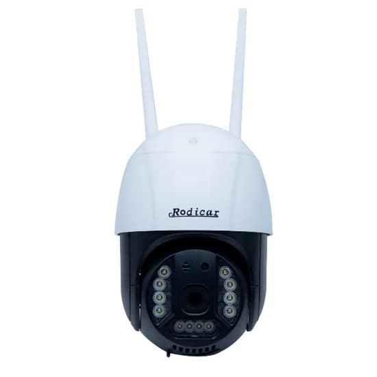 Câmera de Segurança Wi-Fi IP Smart Rodicar G8 Ultra HD 355º - Branca/Preta