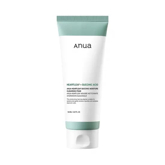 Espuma de Limpeza Facial Anua Heartleaf Succinic Moisture Cleansing Foam 150ML