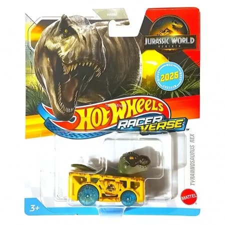 Car Hot Wheels Racer Verse Tyrannosaurus Rex 7059