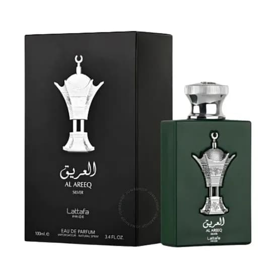 Lattafa Perfume Al Areeq Silver Unisex Eau de Parfum 100ML