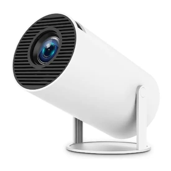 Projetor LCD Ultra High Dynamic Range HY300 / Ultra HD / 4K / HDMI / USB / Wifi / AC100-260V - Branco