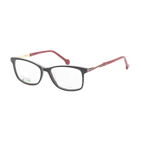 Armação para Óculos de Grau Visard BF7112 C1 Tam. 53-16-140MM - Vermelho/Preto