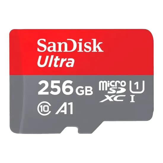 Cartão de Memória Micro SD Sandisk Ultra 256GB 150MBS - SDSQUAC-256G-GN6MA