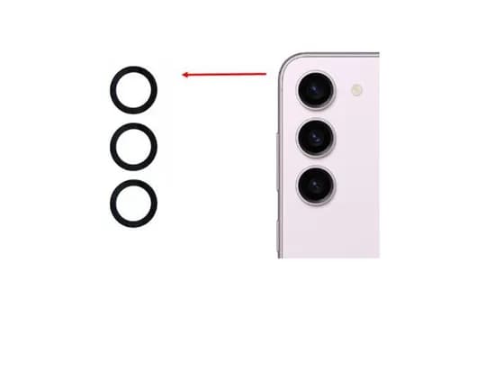 Lente Camara Samsung S23 Plus(3IN1/Vidro)
