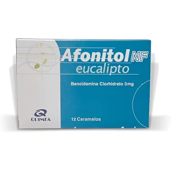 Med. Afonitol NF Eucalipto Caramelos 12UND