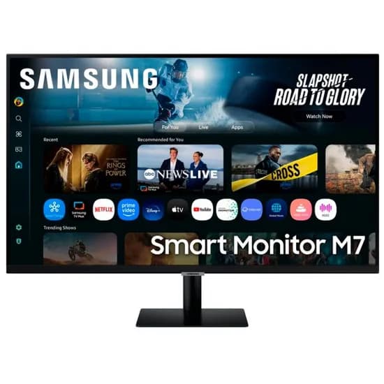 Mon 32 Samsung Smart LS32FM700UNXZA 4K/Uhd/Preto