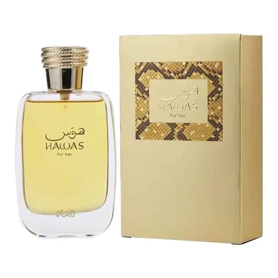 Perfume Rasasi Hawas For Her Gold 100ML Fem
