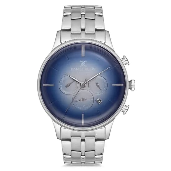 Relogio Analógico Masculino Daniel Klein DK.1.12703-2 Exclusive Gents / Pulseira de Aço Inoxidável - Prata