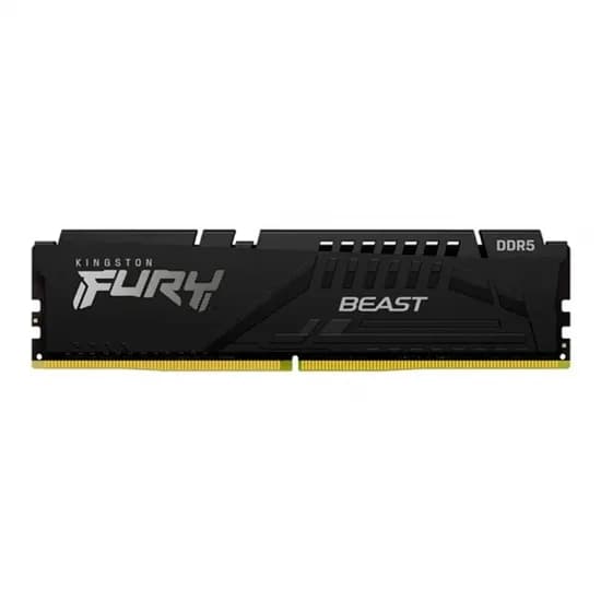 Memória Kingston Fury Beast, DDR5 16GB (1X16GB), 6800MHZ, KF568C34BB-16, Preto