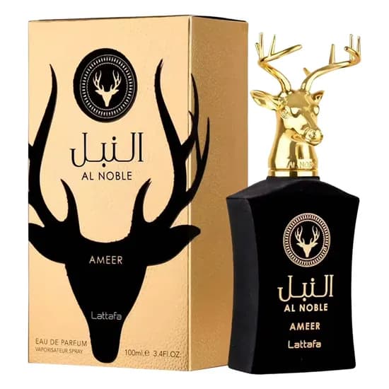 Perfume Lattafa Al Noble Ameer Eau de Parfum Unissex 100ML - (Selo Novo)