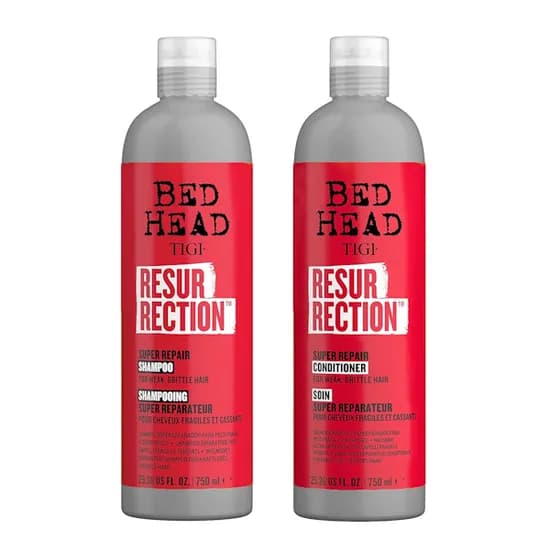 Set Capilar Tigi Bed Head Resurrection Duo Shampoo + Acondicionador 750ML