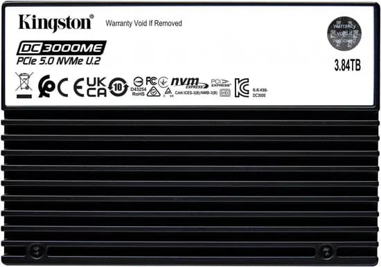 HD SSD U.2 3.84TB Kingston SEDC3000ME/3T8 Nvme