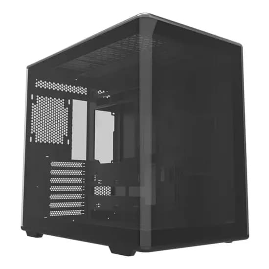 Gabinete Cooler Master Elite 600 - Mid Tower - com Painel Em Vidro Temperado - Preto