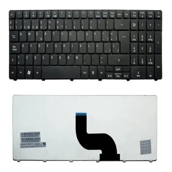 Teclado Notebook Acer Aspire 5810 BR ABNT2 ( Compatível com 5336, 5338, 5538, 5553, 5536, 5551, 5736, 5738, 5739, 5740, 5745, 5750 e Outros.