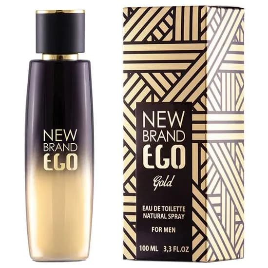 Perfume New Brand Ego Gold Eau de Toilette Masculino 100ML