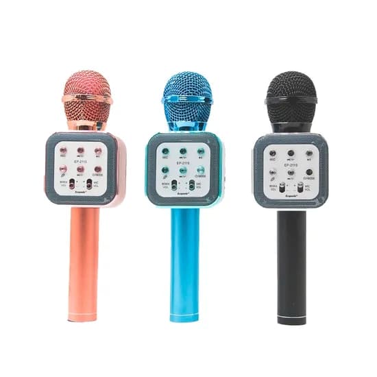 Microfone Ecopower EP-2115 Speaker / Bluetooth / FM