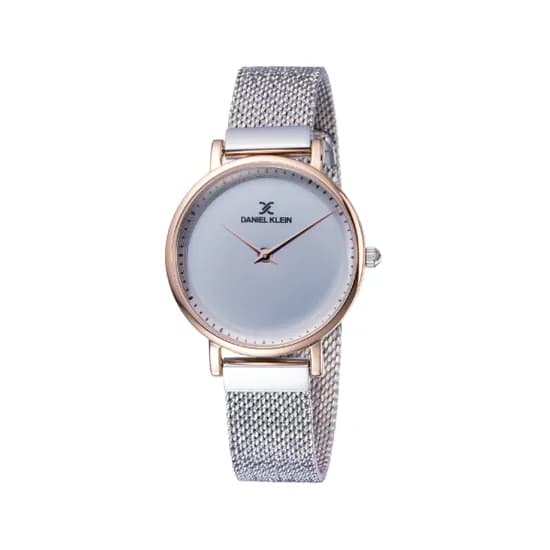 Relógio Analógico Feminino Daniel Klein Fiord DK11988-3 - Prata/Dourado