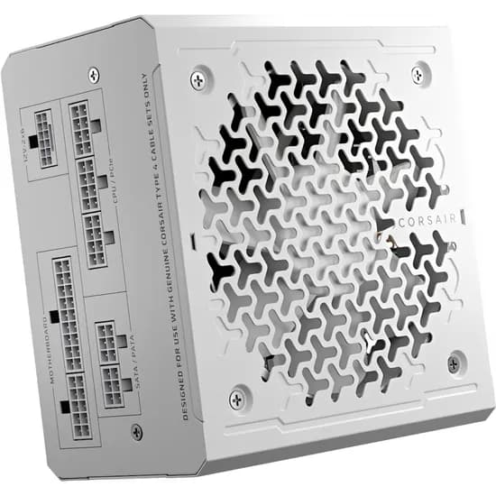 Fonte de Alimentação Corsair Série RM850E Rme Full Modular 850 W - Branco (CP-9020293-Na)