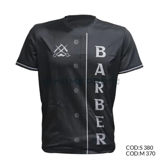 Camiseta de Barbeiro Tamanho M