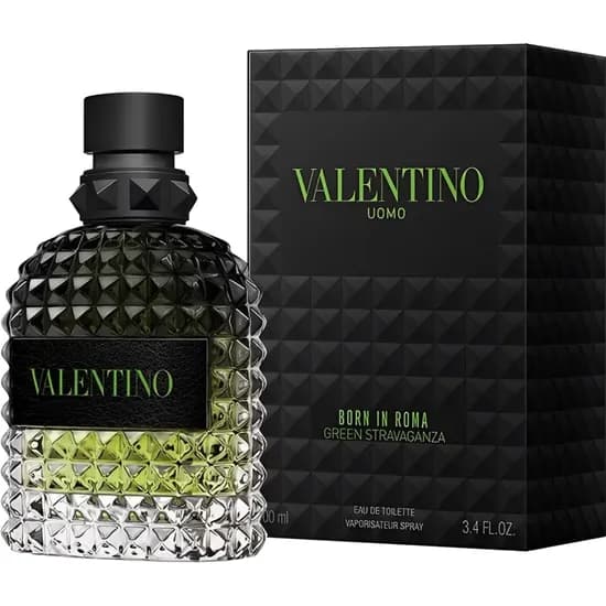 Perfume Valentino Uomo Born In Roma Green Stravaganza Edti - Feminino 100ML