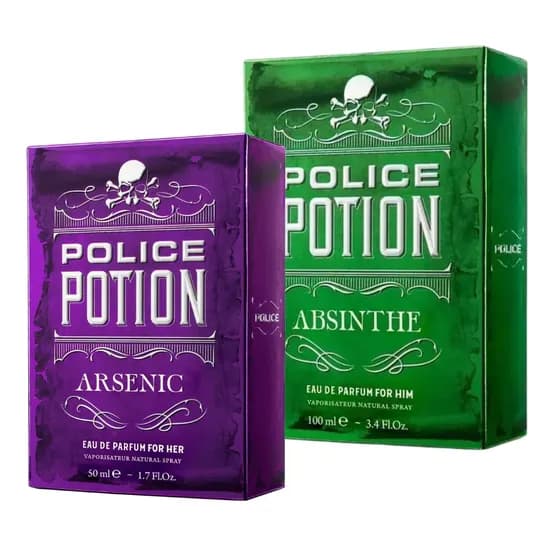 Police Perfume Potion Absinthe For Him 100ML Edp + Arsenic 30ML