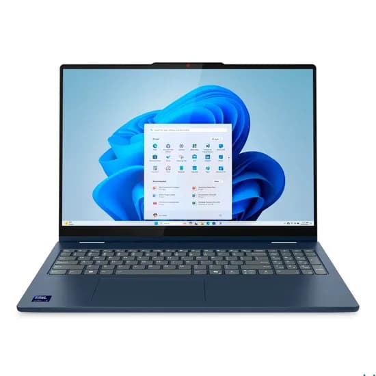 Notebook Lenovo Ideapad 5 Intel Core Ultra 7-255U 32GB Ram 1TB SSD Tela 16" Full HD Touch Windows 11 Inglês Azul - 83KS001BUS
