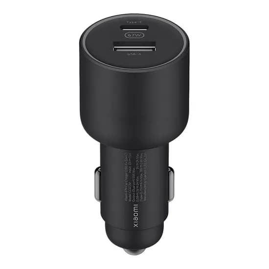 Carregador Xiaomi CC07ZM - 67W - 12V/24V - USB/T-C