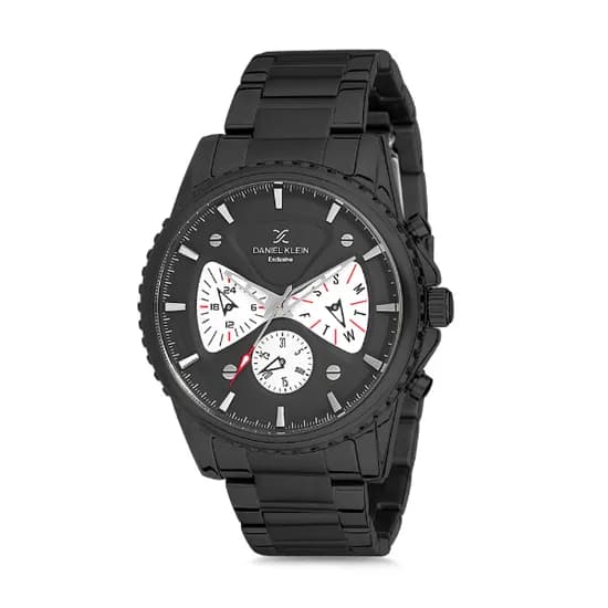 Relógio Analógico Masculino Daniel Klein Exclusive DK12123-5 - Preto