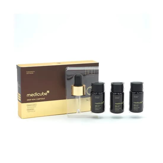 Ampolla Facial Medicube Deep Vita C - 3 Piezas de 10G