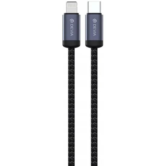Cabo Devia EC645 USB-C A Lightning 3A 1 Metro - Black